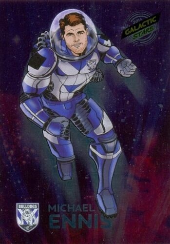 NRL - 2014 Traders - Galactic Stars #GS02 - Michael Ennis - Canterbury Bulldogs
