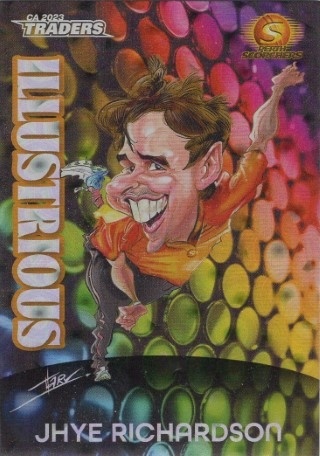 CRICKET - Traders 2023-24 - Illustrious #I06 - Jhye Richardson - Perth Scorchers