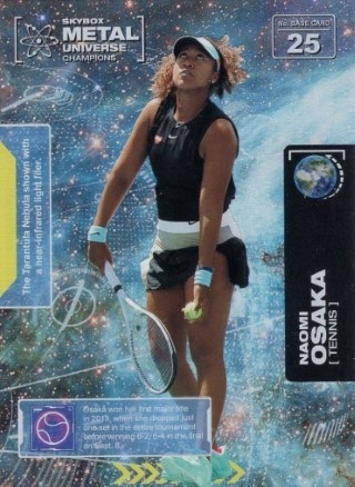 TENNIS - 2021 SkyBox Metal Universe Champions - Spectum #025 - Naomi Osaka - Japan