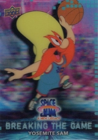 SPORT MOVIE - 2021 Upper Deck Space Jam: A New Legacy - Breaking the Game #3D-23 - Yosemite Sam