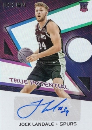 2021-22 Panini Recon - True Potential Signatures #TPS-JLD - Jock Landale ROOKIE AUTO