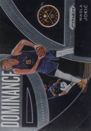 2021-22 Panini Prizm - Dominance #16 - Nikola Jokic - Denver Nuggets