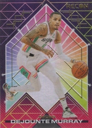 2021-22 Panini Recon - Holo #010 - Dejounte Murray - San Antonio Spurs