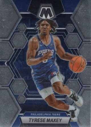 2022-23 Panini Mosaic - #089 Tyrese Maxey - Philadelphia 76ers