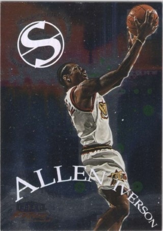 1999-00 Fleer Focus - Soar Subjects #01 SS - Allen Iverson - Philadelphia 76ers