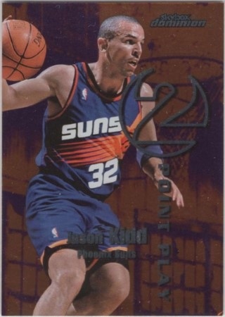 1999-00 Skybox Dominion - 2 Point Play #09 TP - Jason Kidd / Mike Bibby - Vancouver Grizzlies / Phoenix Suns