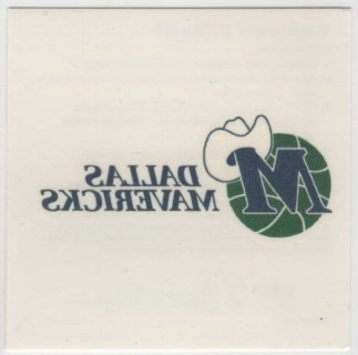 1999-00 Skybox Impact - Temporary Tattoo #NNO - Dallas Mavericks