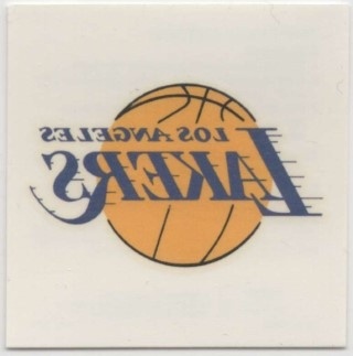 1999-00 Skybox Impact - Temporary Tattoo #NNO - Los Angeles Lakers