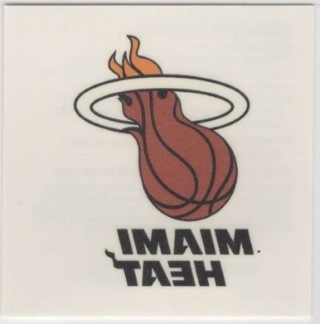 1999-00 Skybox Impact - Temporary Tattoo #NNO - Miami Heat