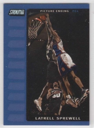 1999-00 Stadium Club - Picture Ending #PE04 - Latrell Sprewell - New York Knicks