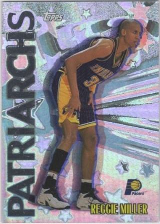 1999-00 Topps - Patriarchs #P02 - Reggie Miller - Indiana Pacers