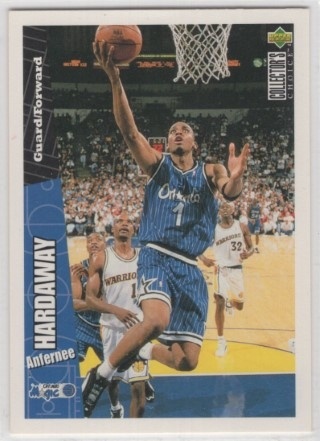 1996-97 Collector's Choice - #111 Anfernee Hardaway - Orlando Magic