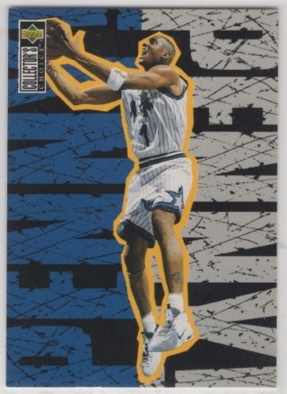 1996-97 Collector's Choice - #116 Anfernee Hardaway PEN - Orlando Magic