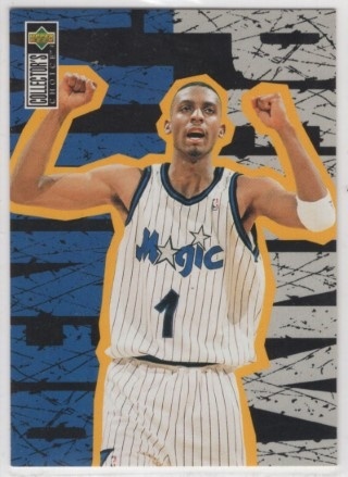 1996-97 Collector's Choice - #117 Anfernee Hardaway PEN - Orlando Magic