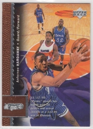 1996-97 Upper Deck - #086 Anfernee Hardaway - Orlando Magic