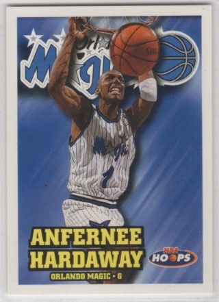 1997-98 Hoops - #110 Anfernee Hardaway - Orlando Magic