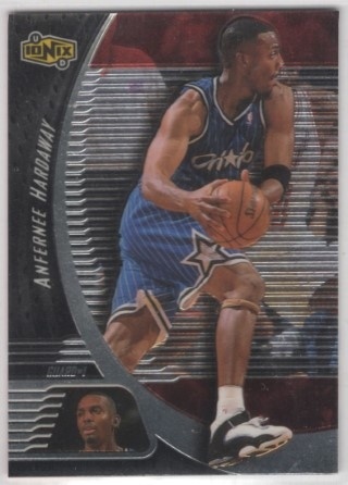 1998-99 Upper Deck Ionix - #043 Anfernee Hardaway - Orlando Magic