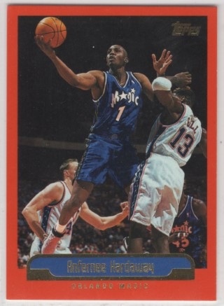 1999-00 Topps - Base #048 Anfernee Hardaway - Orlando Magic