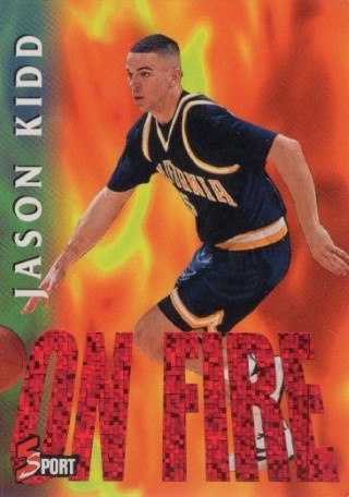 1995 Classic Five Sport - On Fire #R01 - Jason Kidd - California Golden Bears