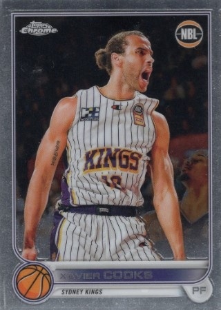 NBL - 2022-23 Topps Chrome -  #082 - Xavier Cooks - Sydney Kings
