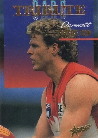 AFL - 1995 Select - Tributes #TC3 - Dermott Brereton - Sydney Swans