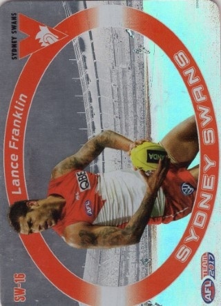 AFL - 2017 TeamCoach - Star Wildcard #SW16 - Lance Franklin - Sydney Swans
