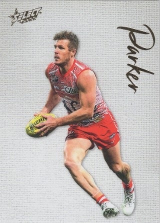 AFL - 2022 Select Footy Stars - Blank Canvas #BC175 - Luke Parker SN250 - Sydney Swans