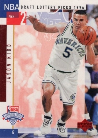 1994-95 Upper Deck - NBA Draft Lottery Picks 1994 #D02 - Jason Kidd ROOKIE EXCHANGE  - Dallas Mavericks
