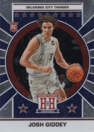 2021-22 Panini Chronicles - #646 Hometown Heroes Josh Giddey ROOKIE - OKC Thunder