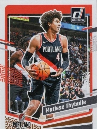 2023-24 Donruss - #052 Matisse Thybulle - Portland Trailblazers