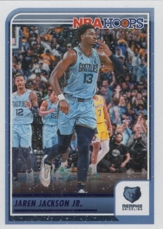 2023-24 Hoops Winter - Purple #190 - Jaren Jackson Jr. - Memphis Grizzlies