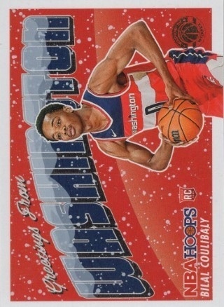 2023-24 Hoops Winter - Rookie Greetings #09 - Bilal Coulibaly - Washington Wizards