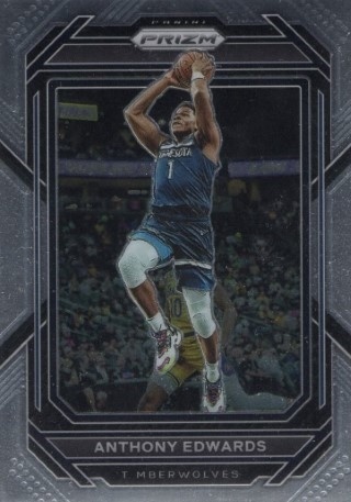 2022-23 Panini Prizm - #056 Anthony Edwards - Minnesota Timberwolves