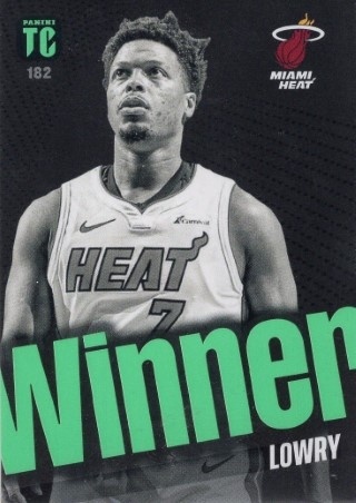 2023-24 Panini Top Class - #182 Winner - Kyle Lowry - Philadelphia 76ers