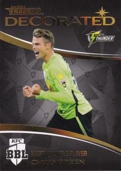CRICKET - Traders 2023-24 - Decorated #D30 - Chris Green - Sydney Thunder