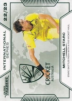 CRICKET - Traders 2023-24 - International Series #IS17 - Mitchell Starc - Australia