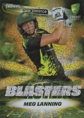 CRICKET - Traders 2022-23 - Blasters Priority #B07 - Meg Lanning SN34 - Australia