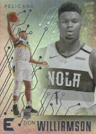 2019-20 Panini Chronicles - #210 Essentials - Zion Williamson ROOKIE - New Orleans Pelicans