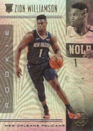 2019-20 Panini Illusions - #151 Zion Williamson ROOKIE - New Orleans Pelicans