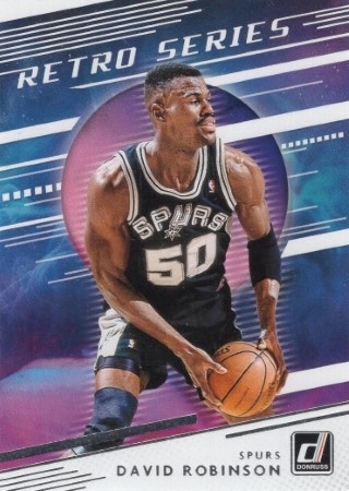 2020-21 Donruss - Retro Series #29 - David Robinson - San Antonio Spurs