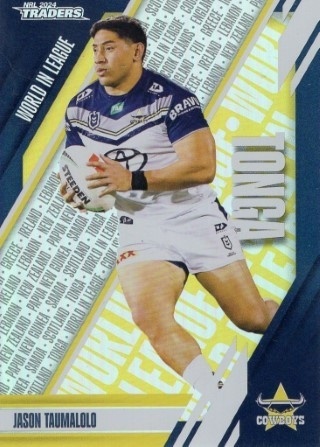 NRL - 2024 Traders - World in League #WL29 - Jason Taumalolo - North Queensland Cowboys