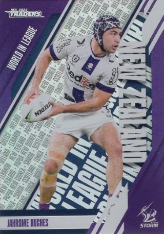 NRL - 2024 Traders - World in League #WL23 - Jahrome Hughes - Melbourne Storm