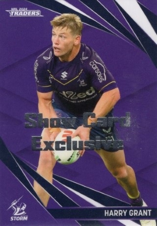 NRL - 2024 Traders - Show Card Exclusive #067 - Harry Grant - Melbourne Storm