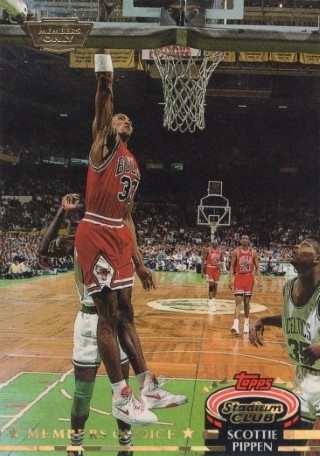 1992-93 Stadium Club - Members Only #198 - Scottie Pippen MC, PR10000 - Chicago Bulls