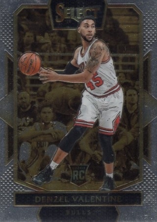 2016-17 Select #223 - Denzel Valentine ROOKIE - Chicago Bulls