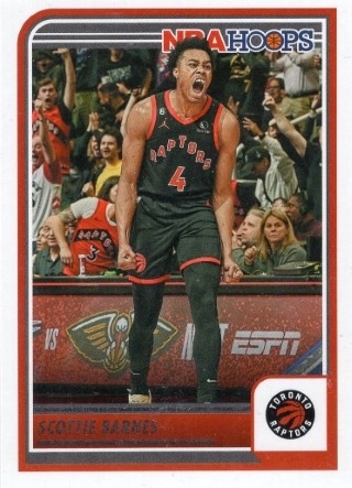 2023-24 Hoops - #113 Scottie Barnes - Toronto Raptors
