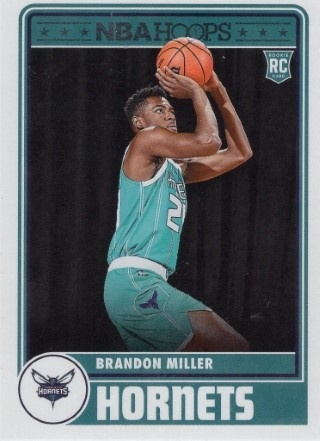 2023-24 Hoops - #284 Brandon Miller ROOKIE HT - Charlotte Hornets