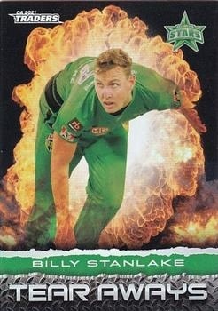 CRICKET - Traders 2021-22 - Tear Aways - #TA11 - Billy Stanlake - Melbourne Stars