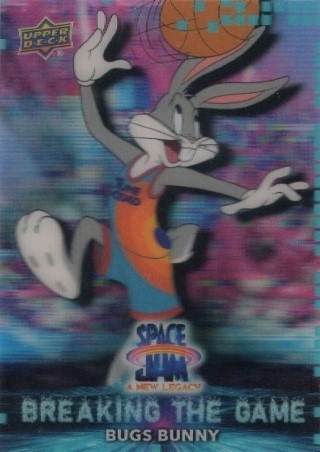 SPORT MOVIE - 2021 Upper Deck Space Jam: A New Legacy - Breaking the Game #3D-11 - Bugs Bunny