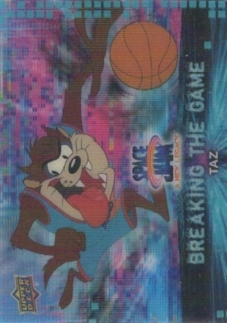 SPORT MOVIE - 2021 Upper Deck Space Jam: A New Legacy - Breaking the Game #3D-13 - Taz Devil